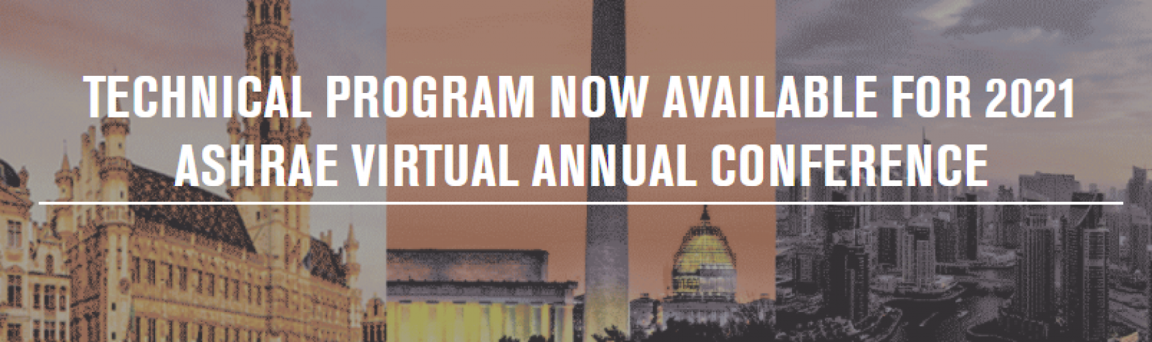 Technical Program Now Available for 2021 ASHRAE Virtual Annual Conference