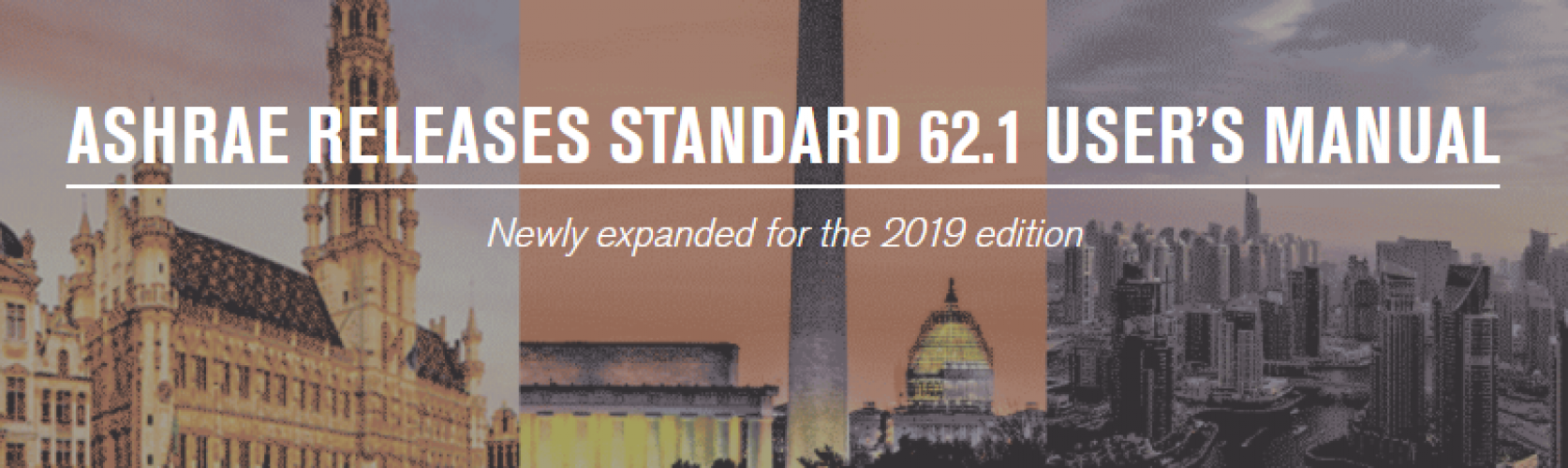 ASHRAE Releases Standard 62.1 User’s Manual