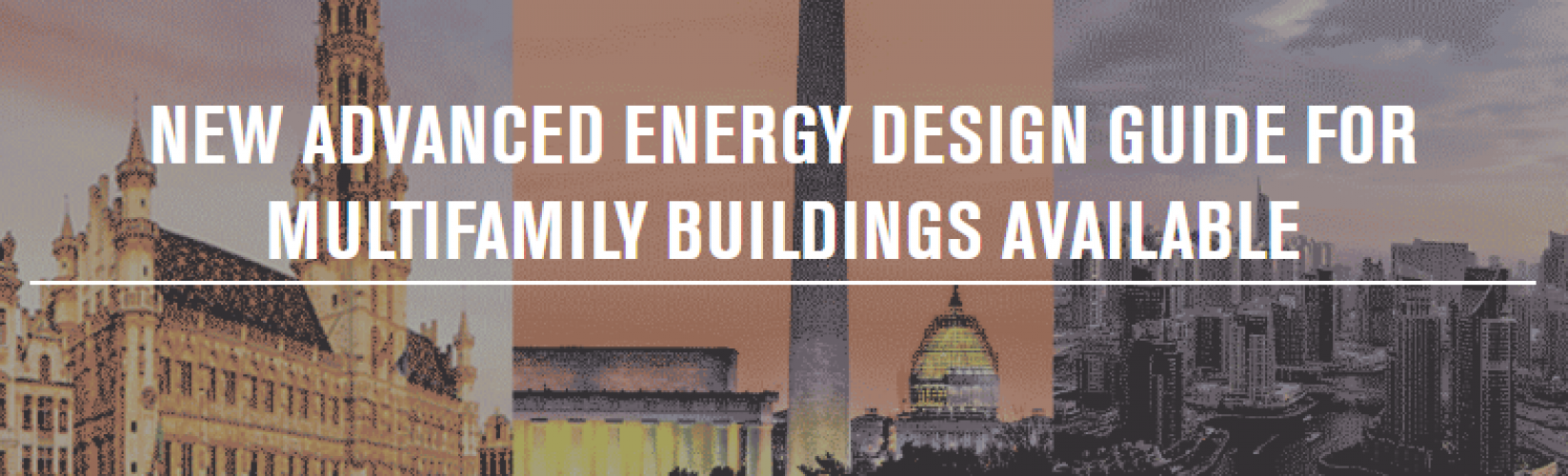 Disponible la Nueva guía de diseño energético avanzado para edificios multifamiliares