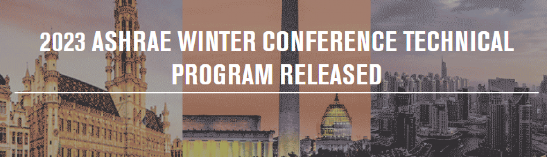 Lanzamiento del programa técnico de la conferencia de invierno ASHRAE 2023